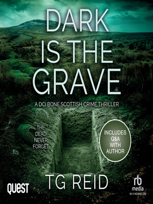 cover image of Dark is the Grave